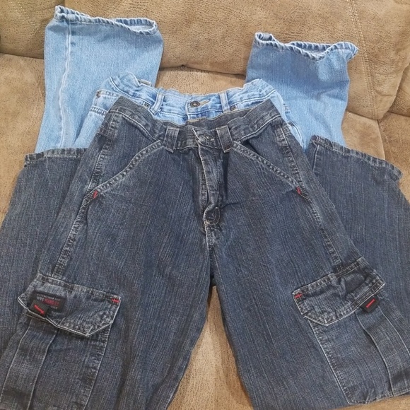 Wrangler & Faded Glory Other - 2 pair of boys jeans